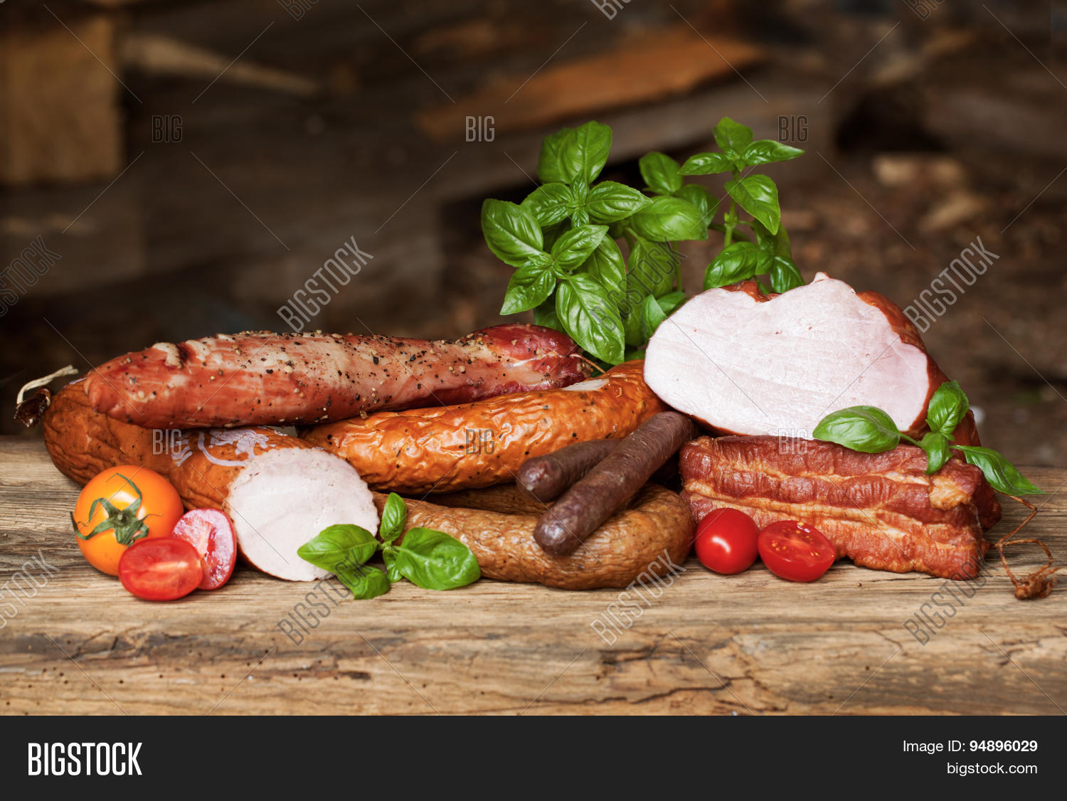 Assortment Cold Meats Image & Photo (Free Trial) Bigstock