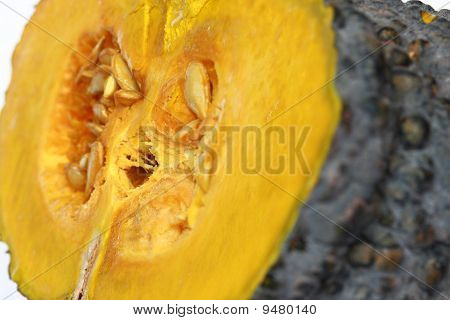 Thai kurpitsa splited, valikoiva painopiste