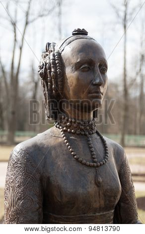 The Bronze Sculpture In The Tsarskoye Selo