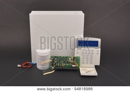 Security Alarm Systems. Industrial Or House Alarm