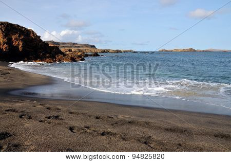Beach With Riptide