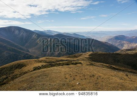 China Sichuan Aba road scenery