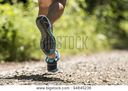 running triathlete