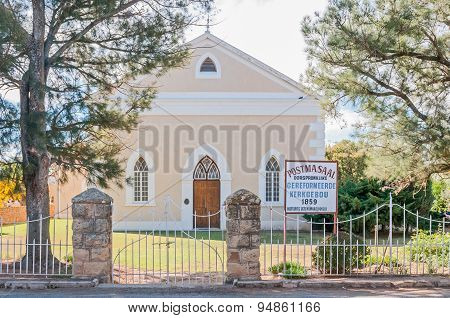 Original Reformed Church Building In Reddersburg