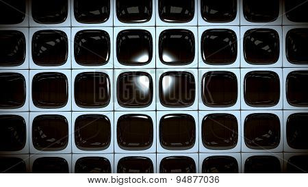 Wall of TV Screens