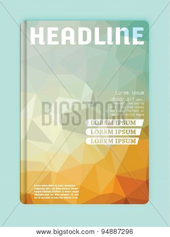 Brochure Design Full Color Template Cover  Business Presentations