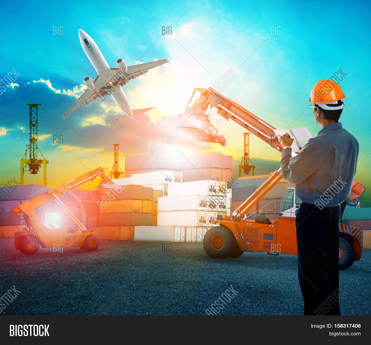 Working Man Logistic Image & Photo (Free Trial) | Bigstock