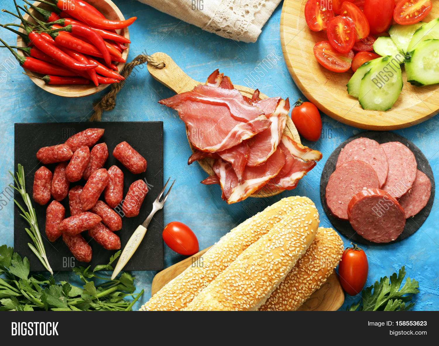 Assorted Deli Meats Image & Photo (Free Trial) Bigstock