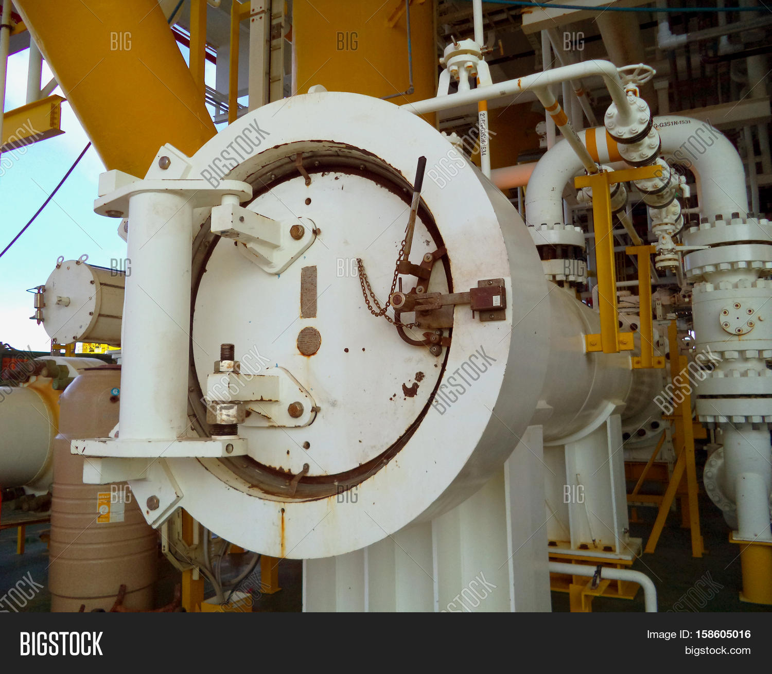 Pig Receiver Valve Image & Photo (Free Trial) Bigstock