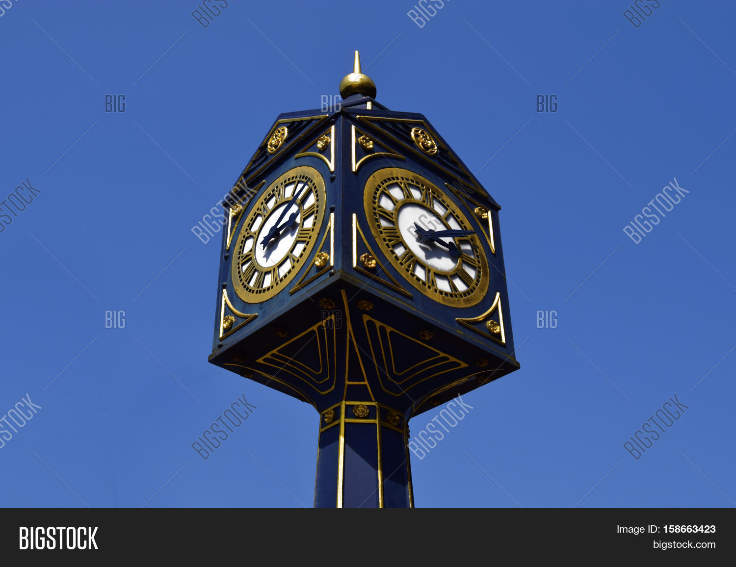 Big Clock Walsall On Image & Photo (Free Trial) Bigstock