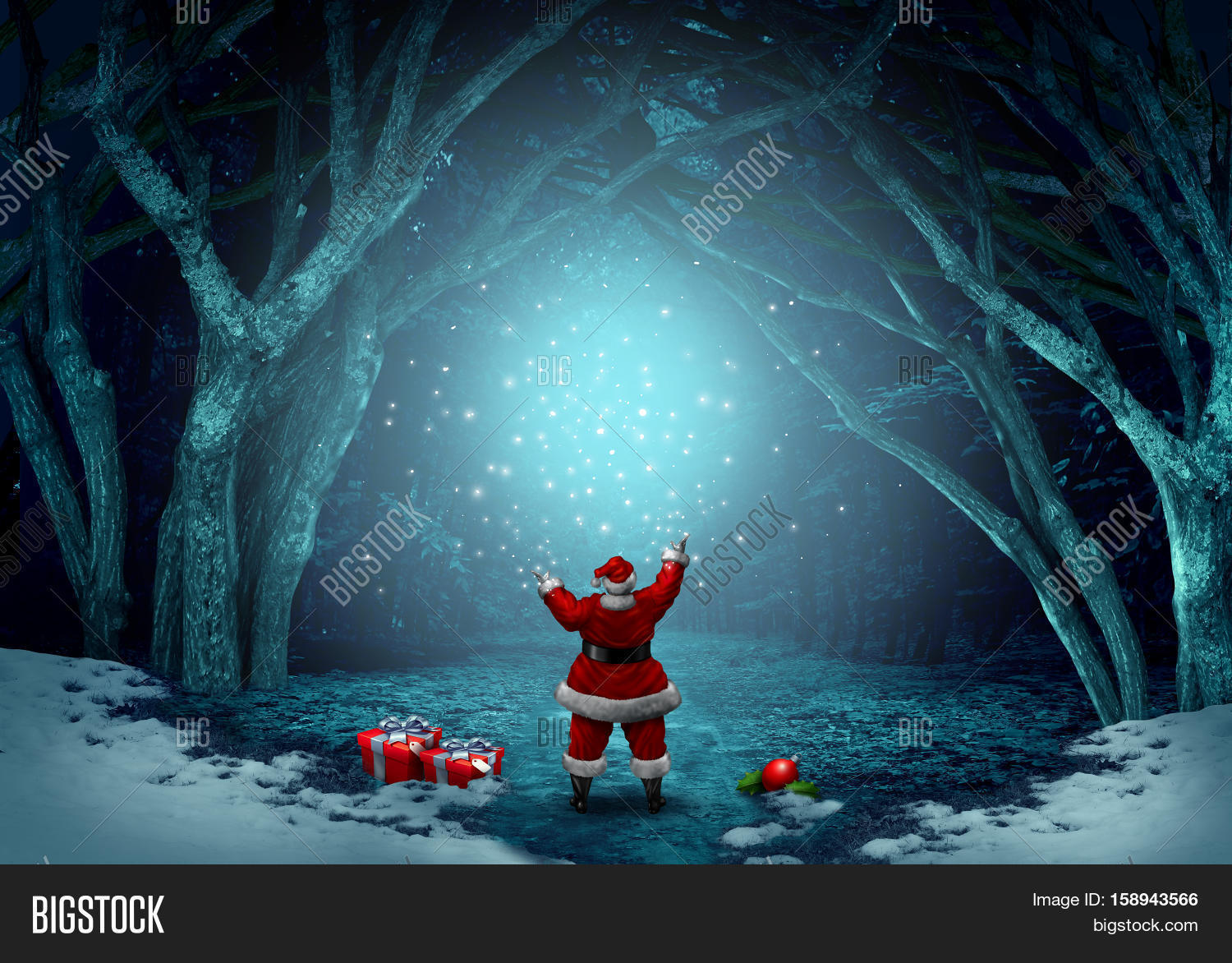 Magical Santa Claus Image & Photo (Free Trial)  Bigstock