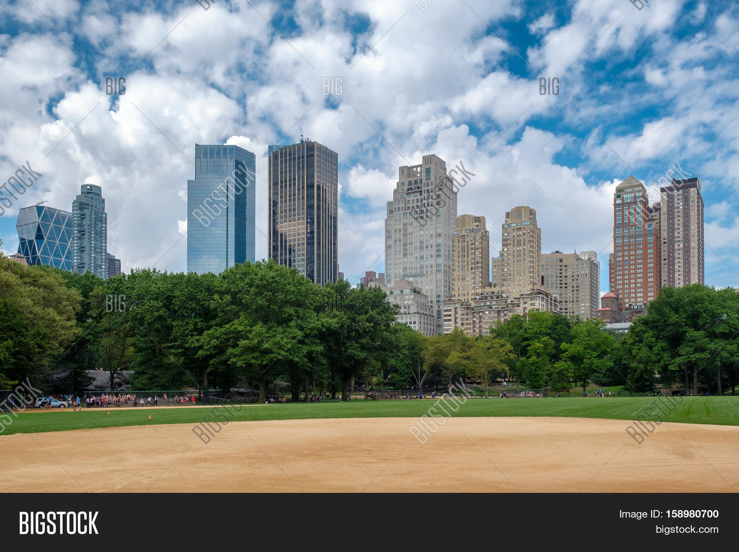 Baseball Field Central Image & Photo (Free Trial) Bigstock