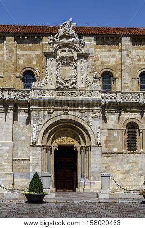 Collegiate Church of San Isidoro Leon Spain