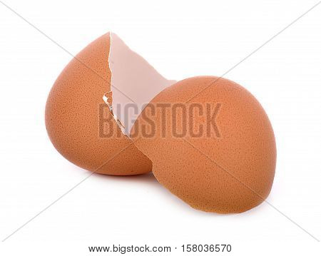 Eggs shell isolated on a white background
