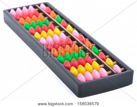 abacus, account, addition, calculate abacus isolated on white background