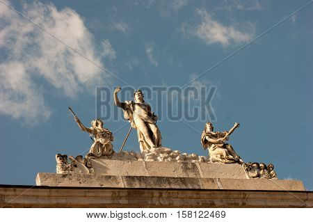 piazza unità d'italia in trieste friuli italy