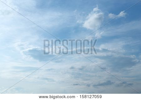 It's painted by cloudy sky. Everyday the sky create new atmosphere and emotion always