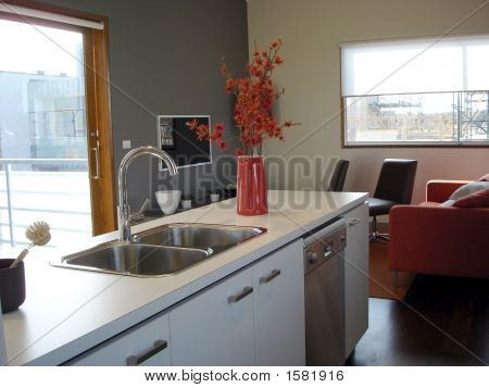Cozinha de apartamento
