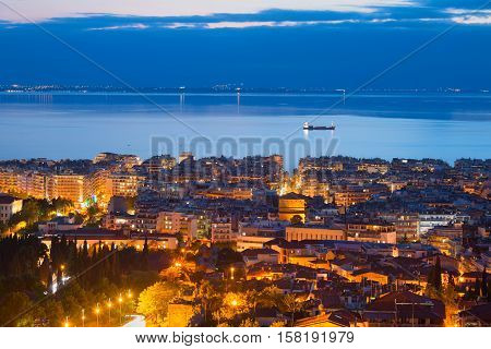 Cityscape Of Thessaloniki, Greece