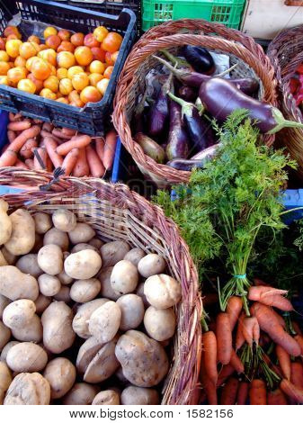 Vegetables In The Market