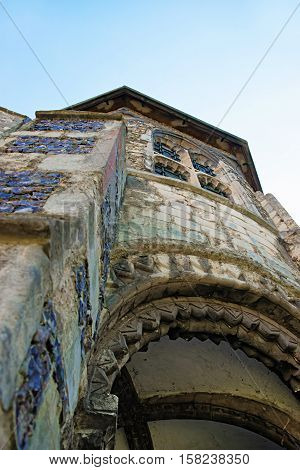 Detail Of Canterbury Cathedral In Canterbury Kent Uk