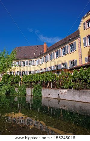 Little Venice Quarter In Colmar In Alsace Of France
