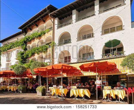 Restaurants And Cafes Of Ascona Ticino Switzerland