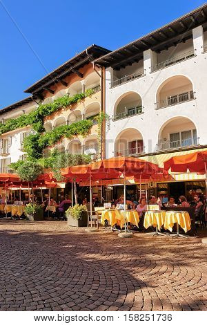 Restaurants And Cafes Of Ascona In Ticino Switzerland