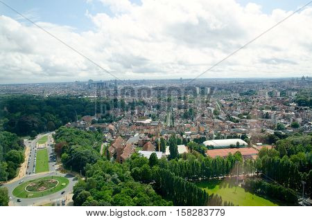 the nice City of Brussels in Belgium