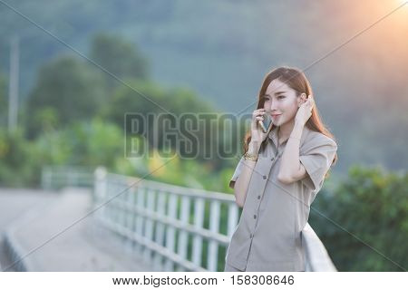 Telephone communications of the teachers loved ones.