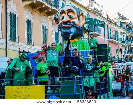 Hdr Carnival Celebrations In Loano