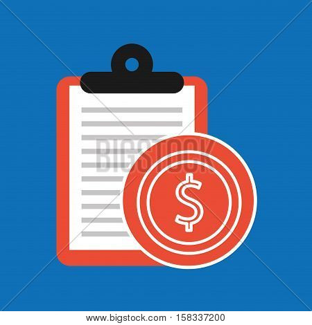 hand holding shop online money vector illustration eps 10