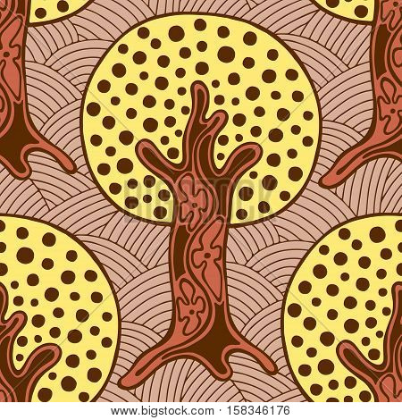 Vector Seamless Pattern, Graphic Illustration