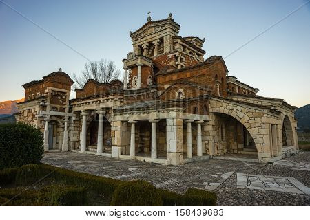Church At Ancient Mantineia, Arcadia, Peloponnese, Greece