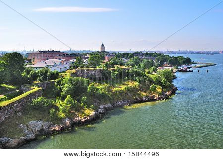 Helsinki, Finland. Fæstningen Suomenlinna