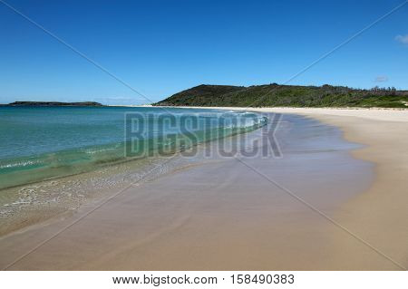 Moonee Beach is just south of Catherine Hill Bay on the NSW Central Coast. This beautiful stretch of coastline has many unspoilt km of white sand beaches.
