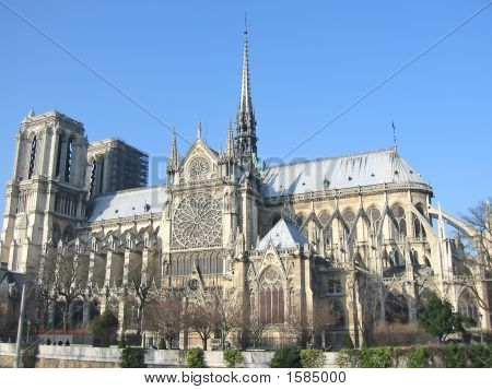 Cathedral Of Paris, Island Of The City, France