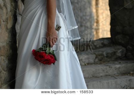 Sposa e Bouquet