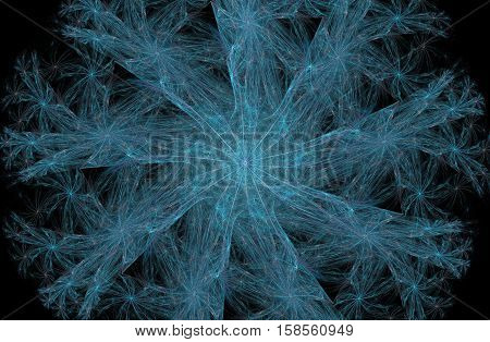 Abstract Symmetrical Fractal