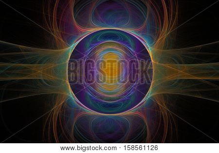 Abstract Symmetrical Fractal
