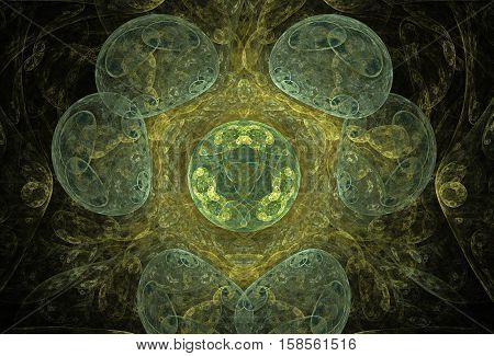 Abstract Symmetrical Fractal