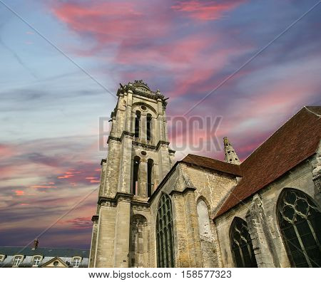 France, Senlis, Picardy, Oise--- Saint Vincent Abbey Was Founded In 1065 By The Queen Anne De Kiev A