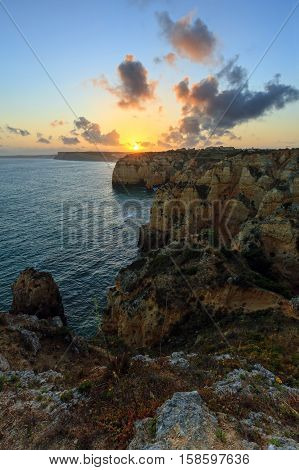 Ponta Da Piedade Coast (lagos, Algarve, Portugal).