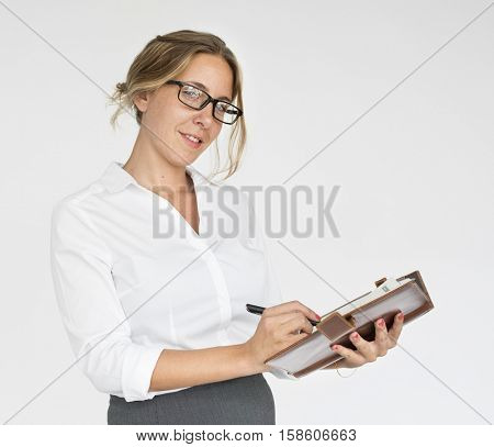 Business Lady Notebook Studio 