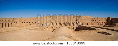 Roof View of Al-Ukhaidir Fortress near Karbala Iraq
