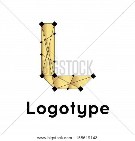Letter L logo icon design template elements