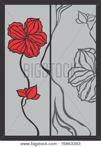 Flores decorativas
