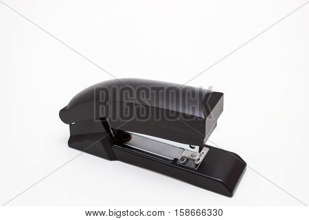 Black tacker is office supplies on white background