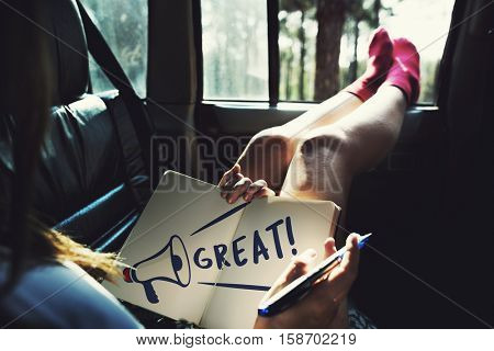 Hello Great Accost Greeting Salute Welcome Concept