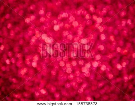 Bokeh Red Color For Background.
